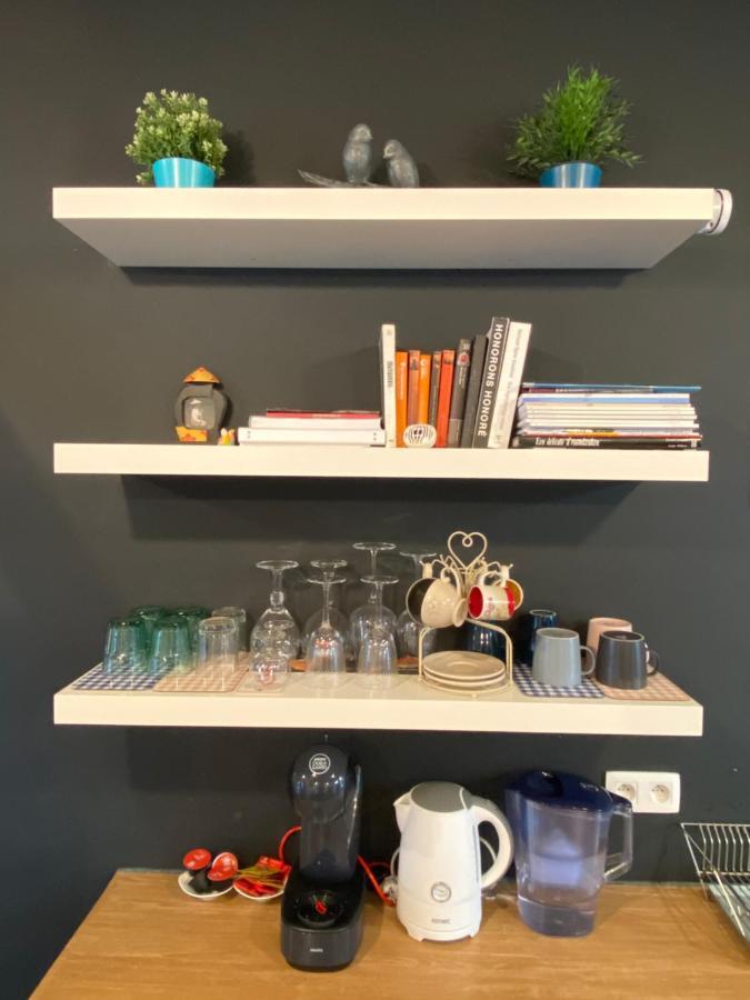 Modern cozy studio with backyard Antwerpia Zewnętrze zdjęcie