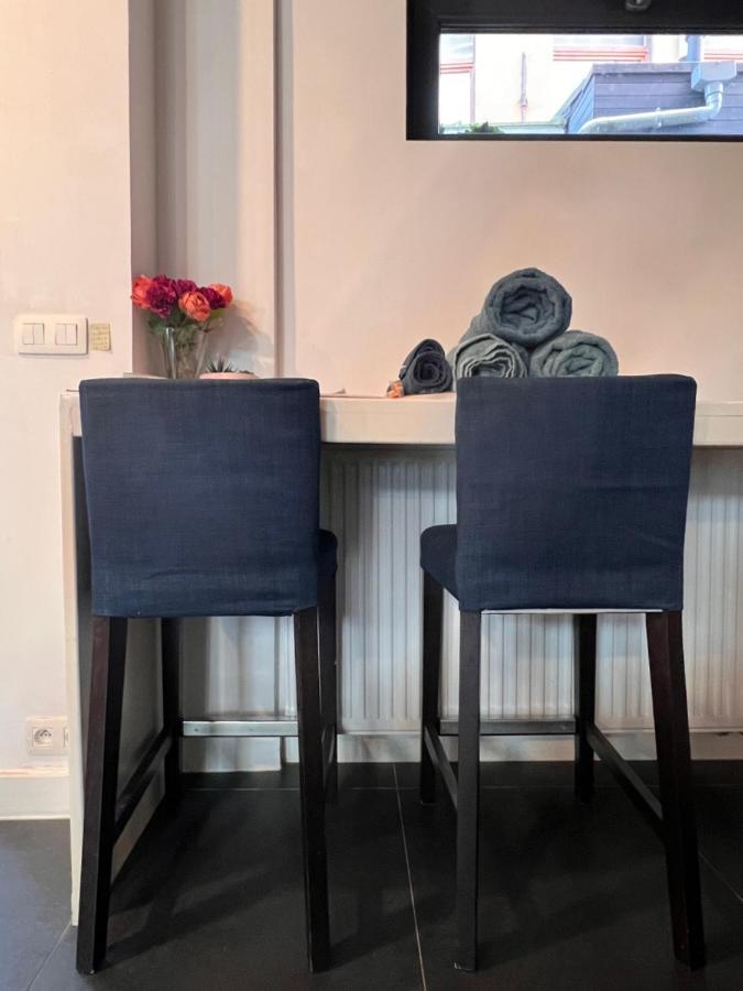 Modern cozy studio with backyard Antwerpia Zewnętrze zdjęcie