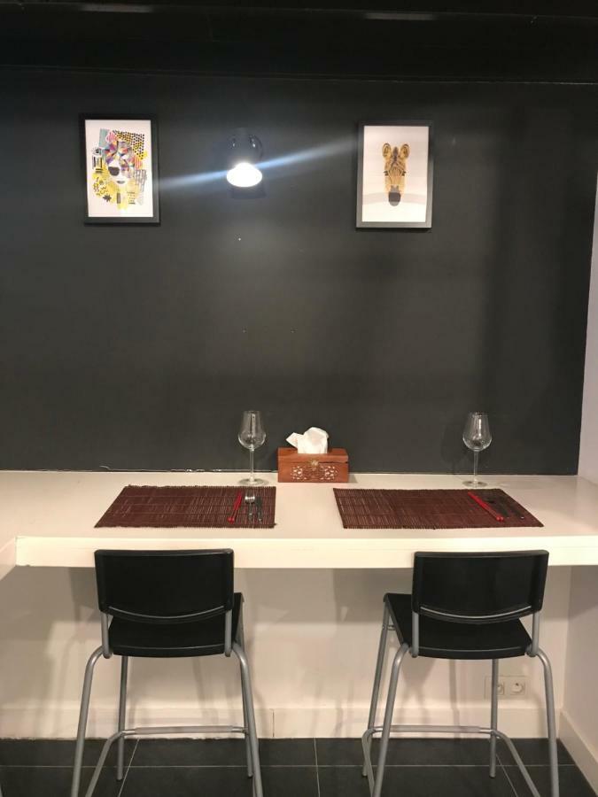 Modern cozy studio with backyard Antwerpia Zewnętrze zdjęcie
